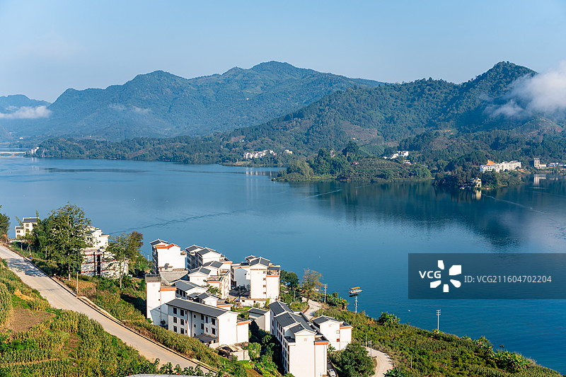 广西巴马赐福湖君澜度假区图片素材