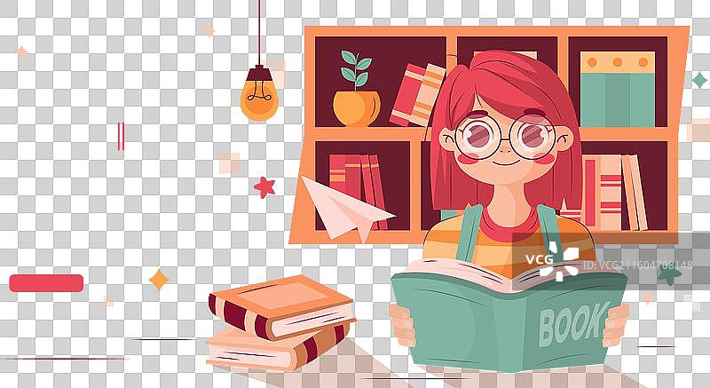 文学与读书俱乐部社交媒体宣传图片素材