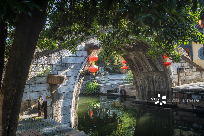 湖州市南浔古镇风光图片素材