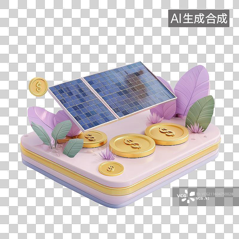 【AI数字艺术】智能微电网3D大屏图片素材