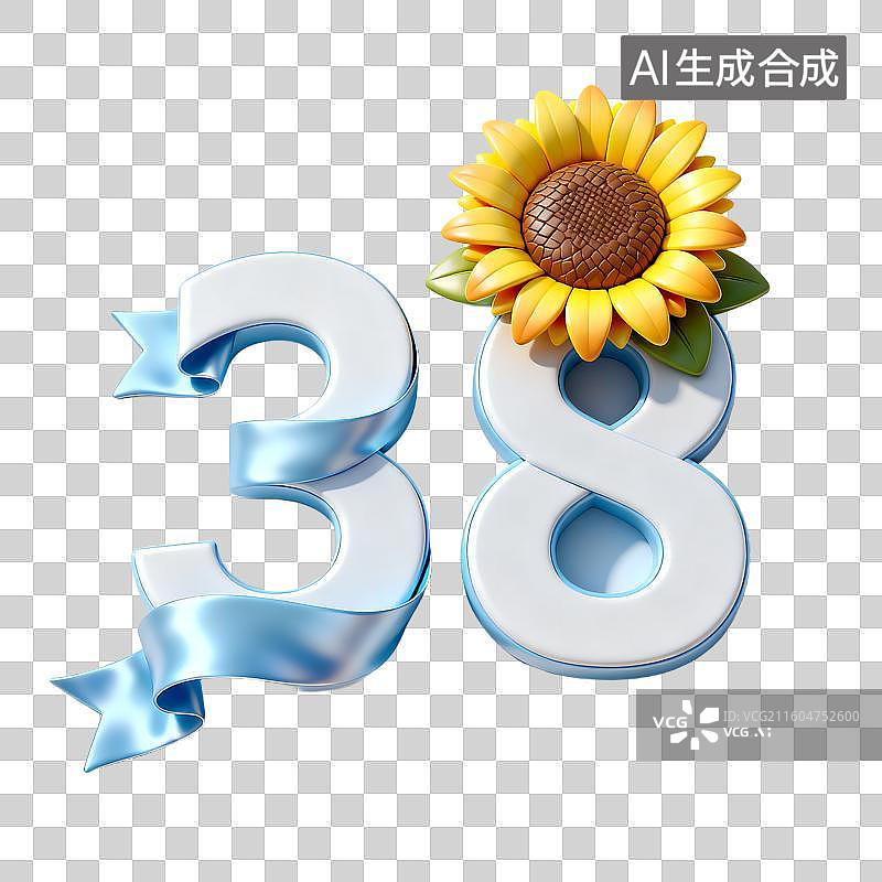 【AI数字艺术】三八国际妇女节主题装饰图片素材