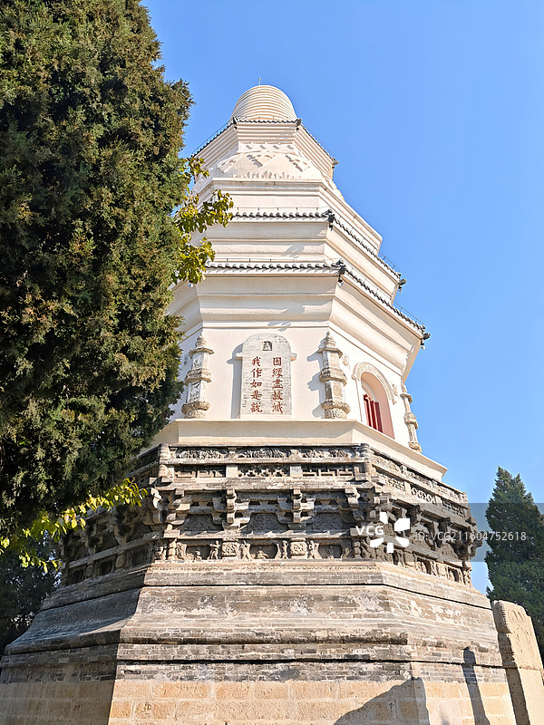天津蓟县白塔寺图片素材