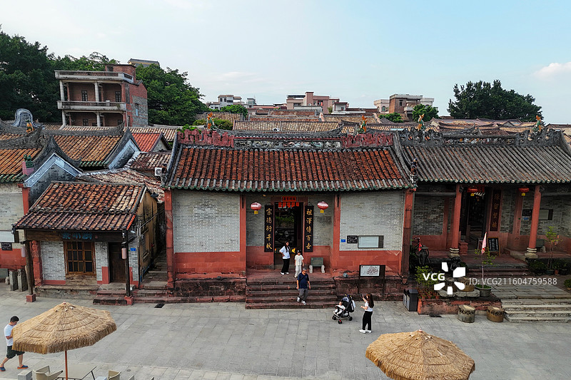 东莞南社村古建筑群图片素材