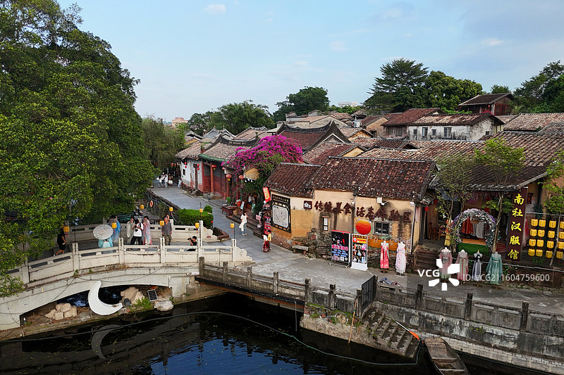 东莞南社村古建筑群图片素材