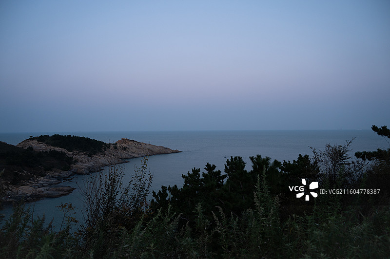 威海猫头山风光图片素材