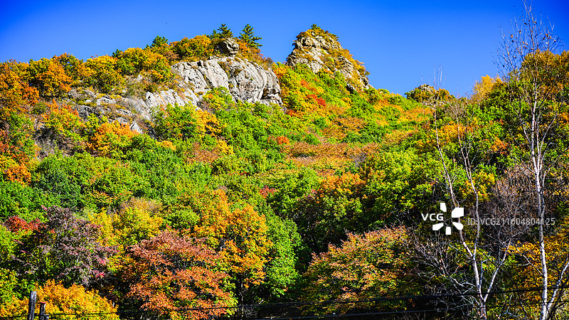 十一假期美林谷风光图片素材