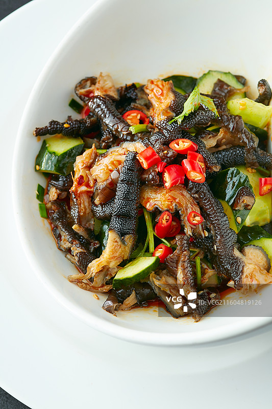 麻辣黑凤爪图片素材