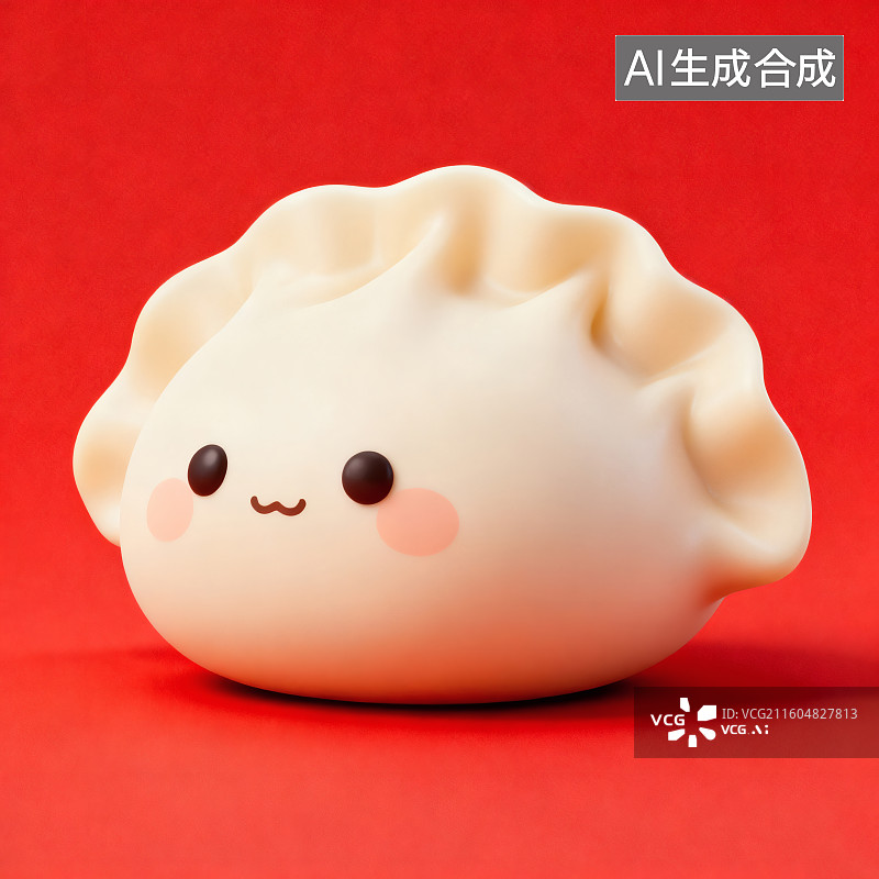【AI数字艺术】饺子图片素材