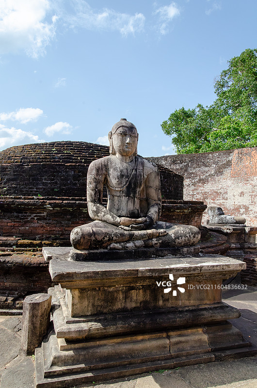 斯里兰卡波隆纳鲁沃古城遗址图片素材