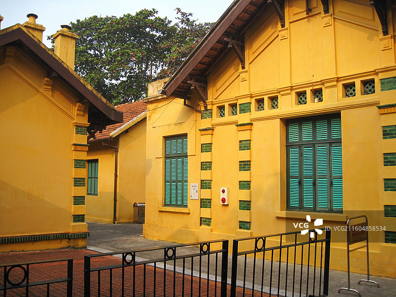 越南河内胡志明故居纪念馆图片素材