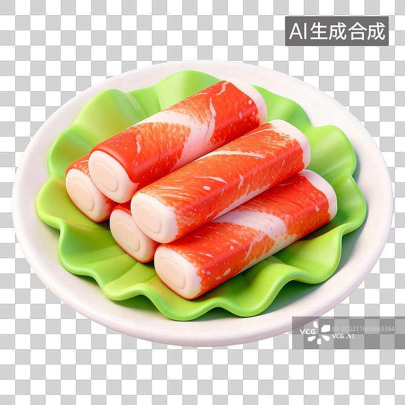 【AI数字艺术】3D拟物风格二十四节气冬天冬至元素铜火锅年夜饭老式火锅螃蟹蟹棒蟹肉图片素材