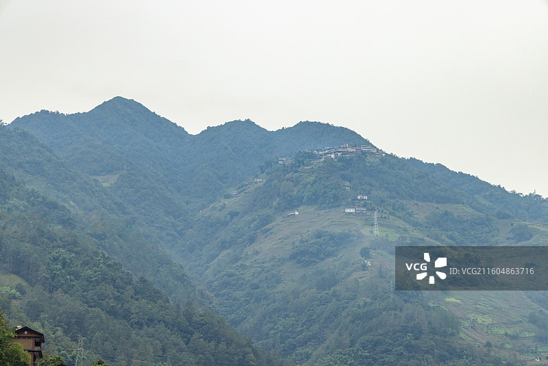 云南省怒江自治州福贡县风景图片素材
