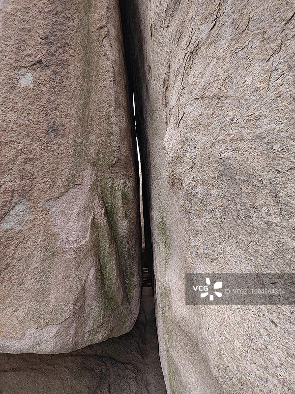 五莲山，一线天，风动石，试剑石图片素材