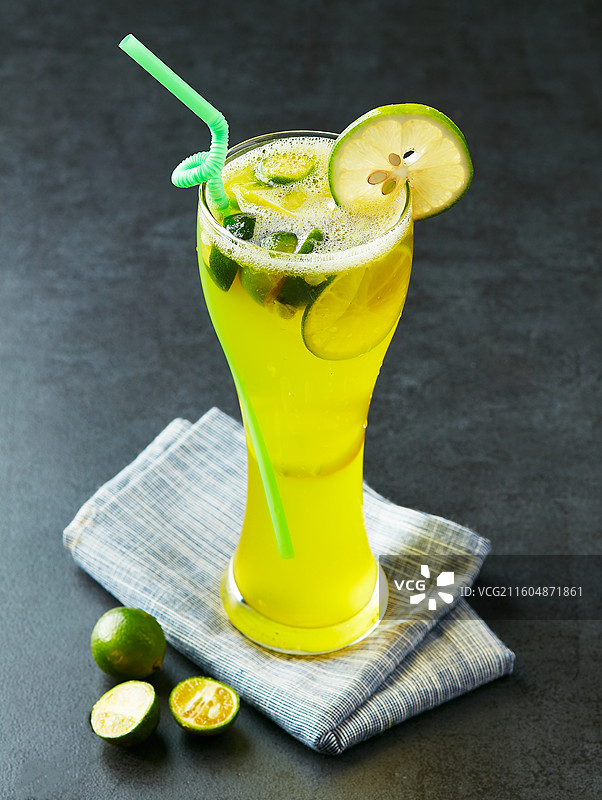 金桔柠檬茶图片素材