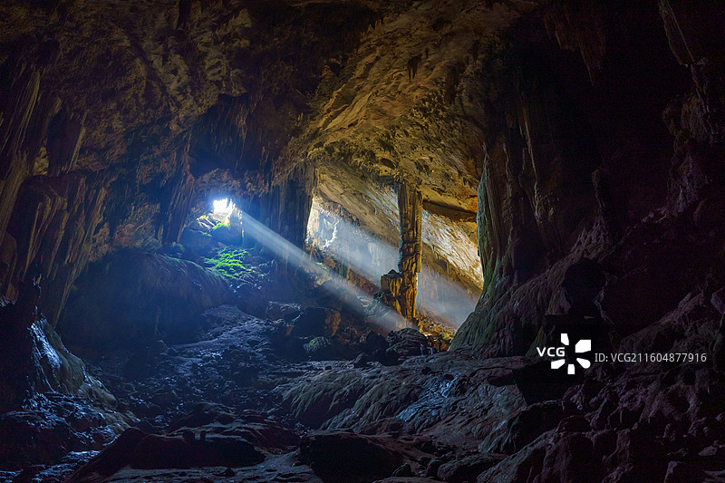 桂林乐平县朝天岩景色图片素材