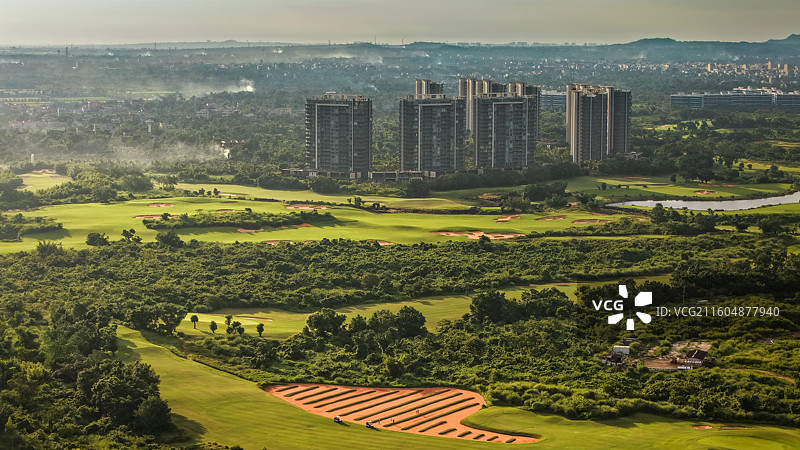海南省海口市观澜湖国际旅游度假区图片素材