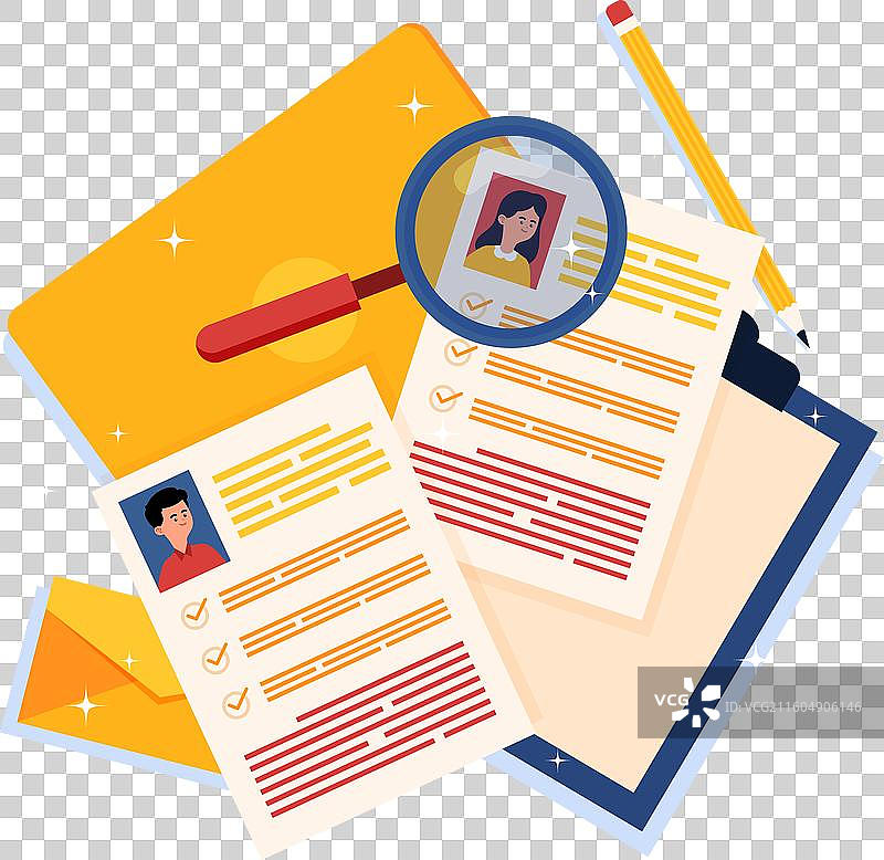 招聘概念图片素材