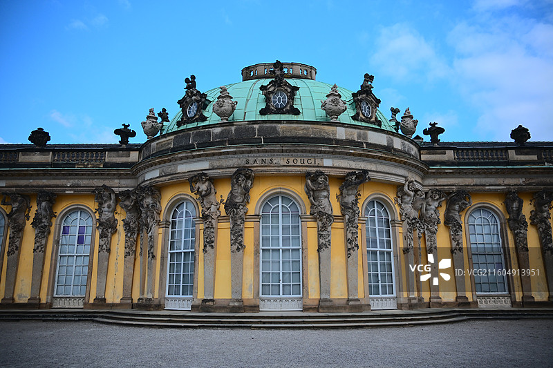 德国波茨坦无忧宫图片素材