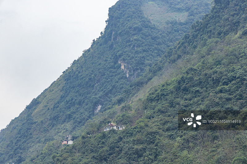 云南省怒江自治州福贡县风景图片素材