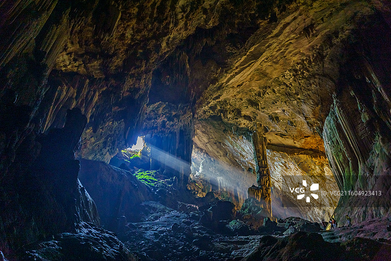 桂林乐平县朝天岩景色图片素材
