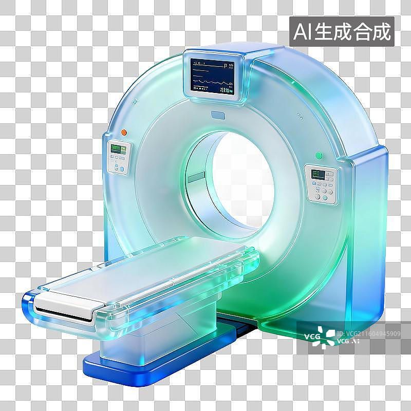 【AI数字艺术】科技感3D建模医疗元素图片素材