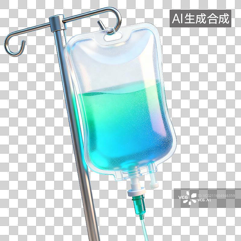 【AI数字艺术】科技感3D建模医疗元素图片素材