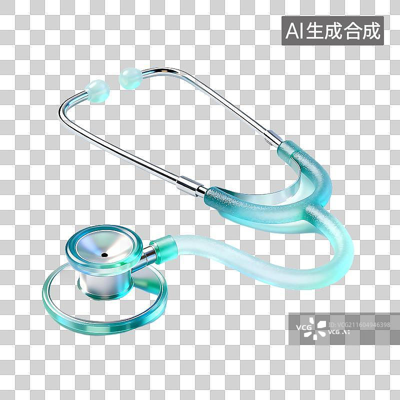 【AI数字艺术】科技感3D建模医疗元素图片素材