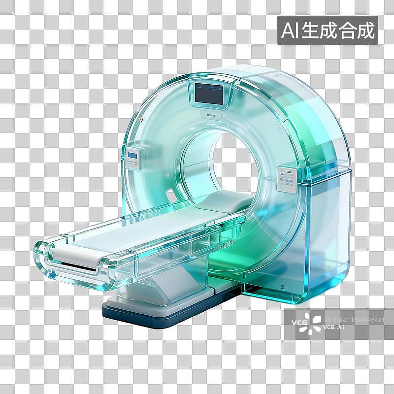 【AI数字艺术】科技感3D建模医疗元素图片素材