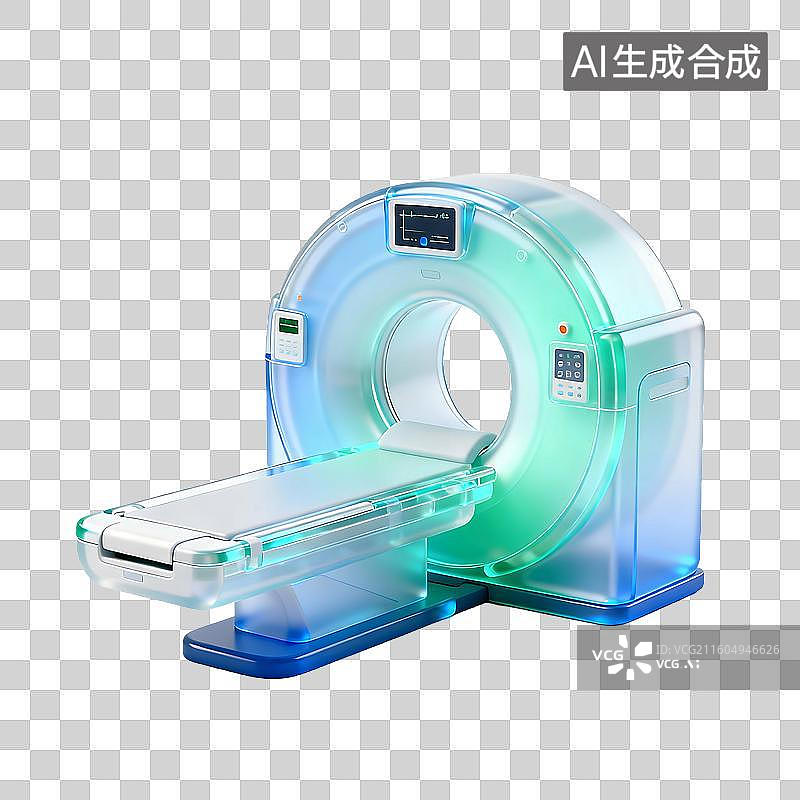 【AI数字艺术】科技感3D建模医疗元素图片素材