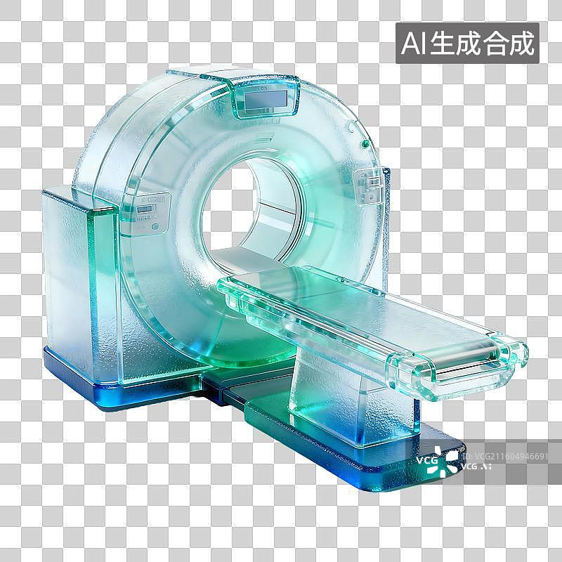 【AI数字艺术】科技感3D建模医疗元素图片素材