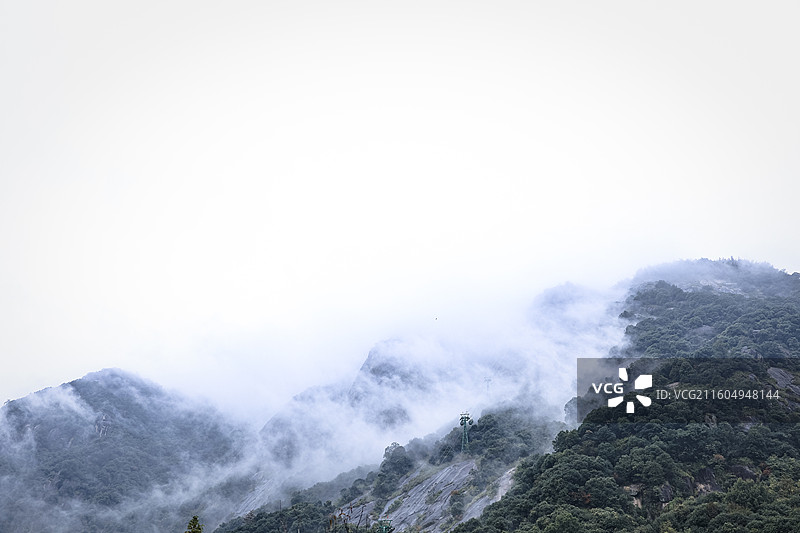 安徽九子岩风光图片素材