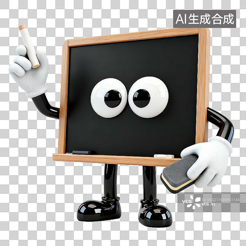 【AI数字艺术】3D可爱拟人元素图片素材