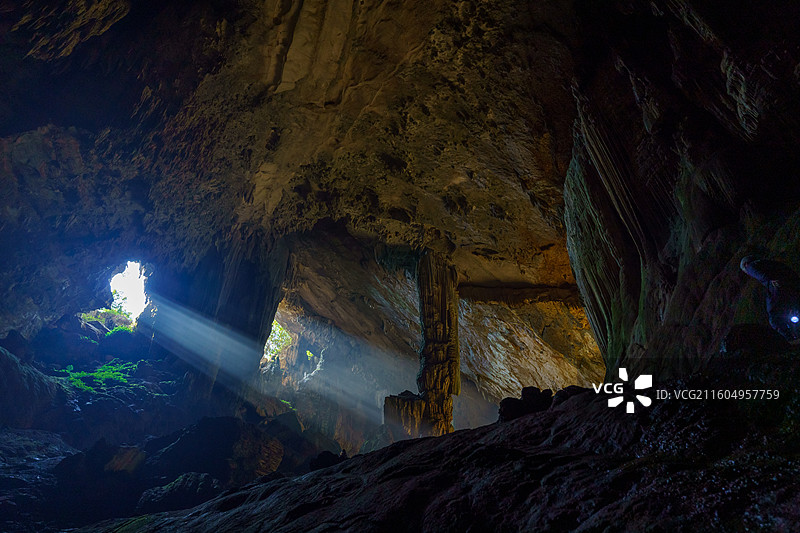 桂林乐平县朝天岩景色图片素材