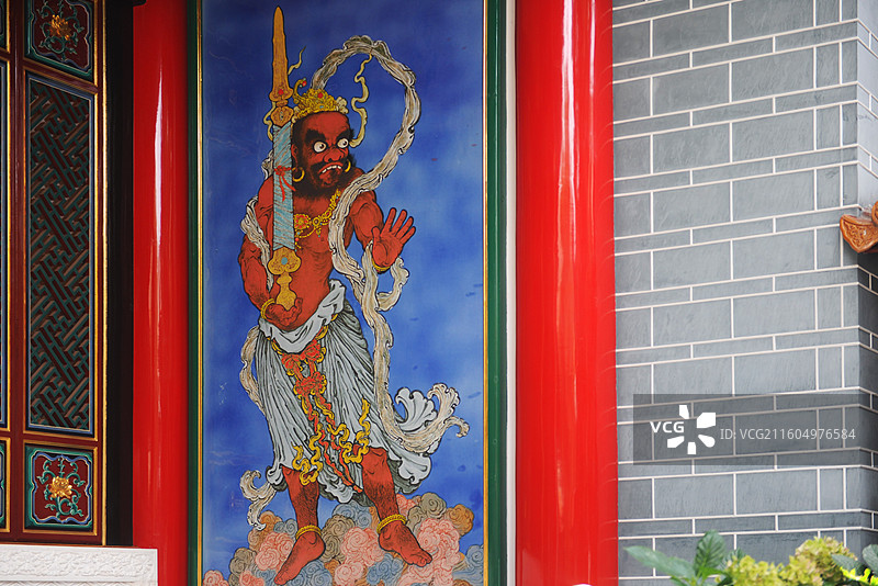 云南昆明，圆通寺图片素材