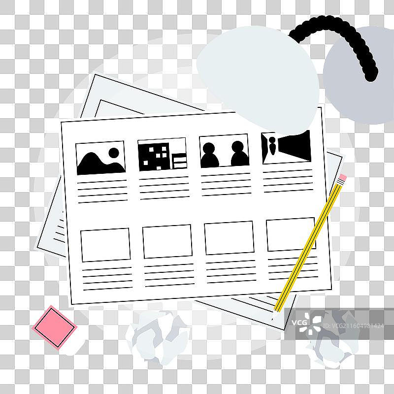 故事板流程图片素材