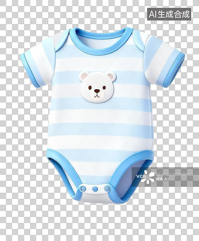 【AI数字艺术】婴幼儿连体衣图片素材