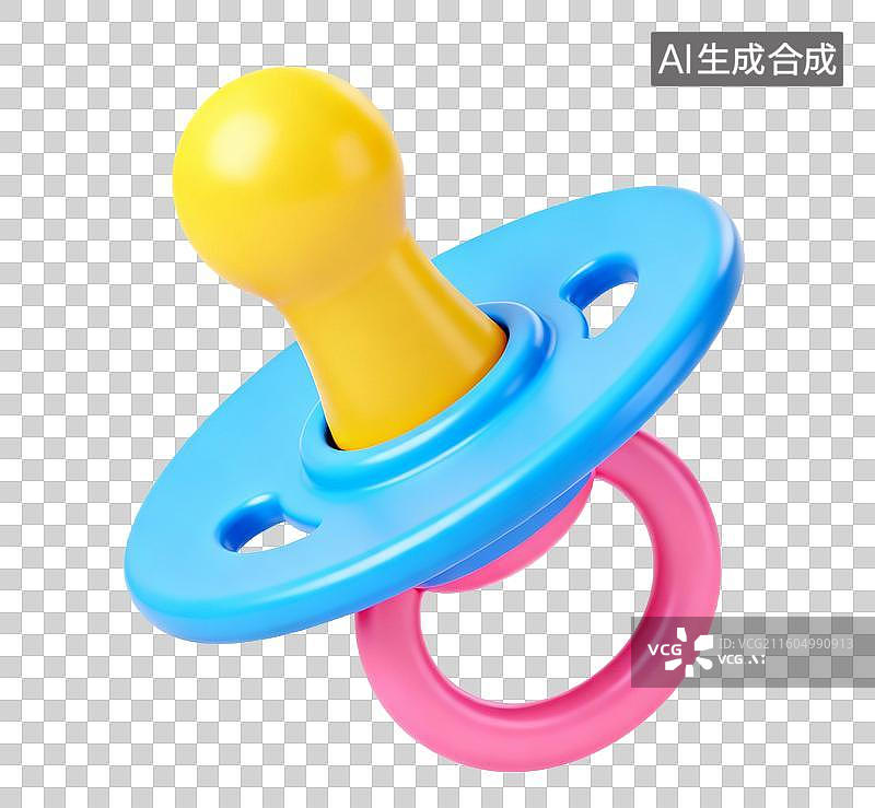 【AI数字艺术】母婴用品 安抚奶嘴图片素材