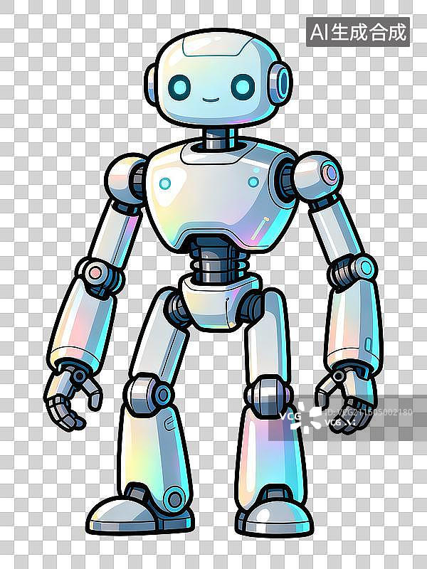 【AI数字艺术】免扣人工智能纳米机器人元素图片素材