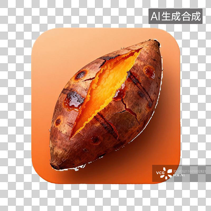 【AI数字艺术】烤红薯美食菜肴元素 年夜饭聚餐图片素材
