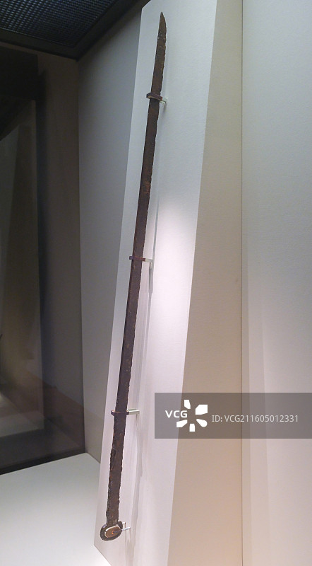 “永初六年”钢刀 东汉·永初六年 1974年山东苍山出土 中国国家博物馆“古代中国基本陈列”图片素材