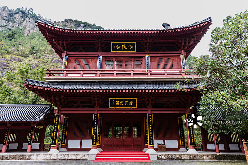 缙云县皇帝祠宇图片素材