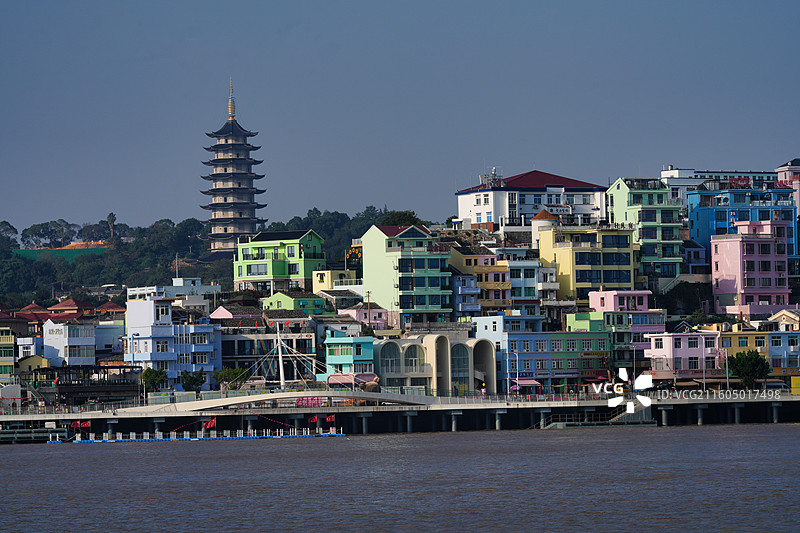 温州七彩洞头村图片素材