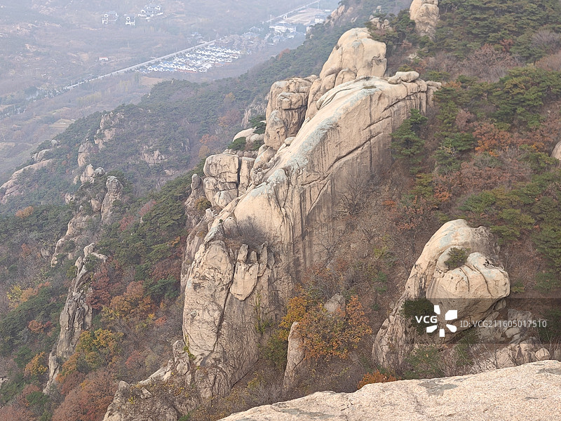 初冬小雪节气，五莲山风景区自然风光图片素材