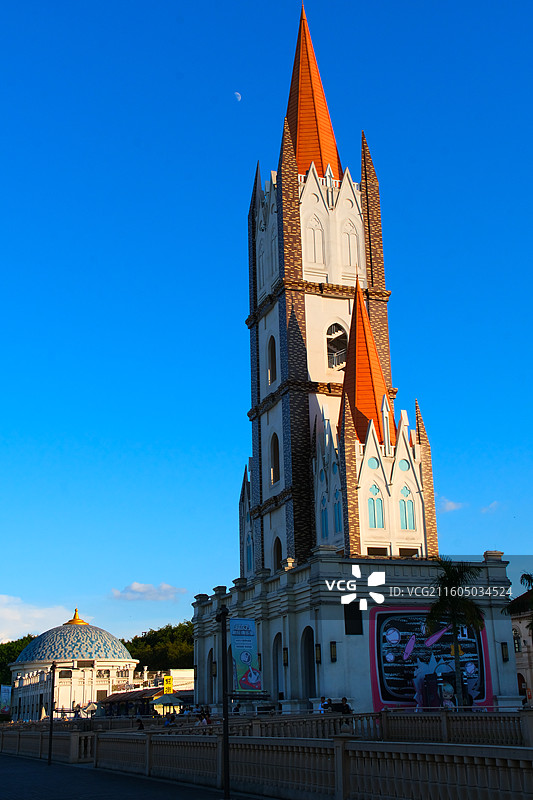 广西南宁亭子码头游轮码头图片素材