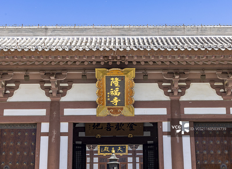 廊坊市隆福寺图片素材