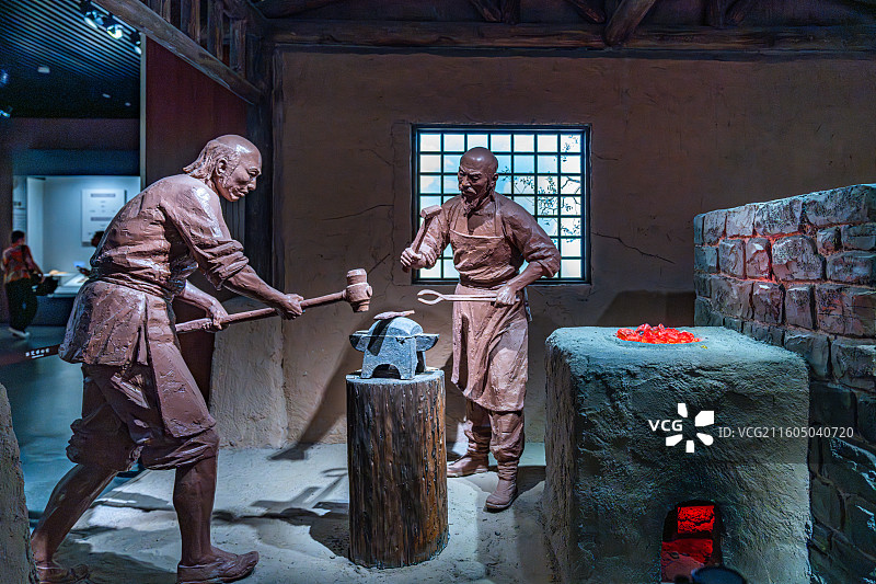 西夏陵 博物馆 西夏 铁器图片素材