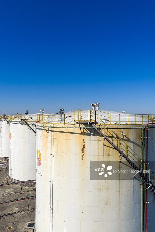 河南省、周口市、商水县、中国石油、石油储存罐图片素材