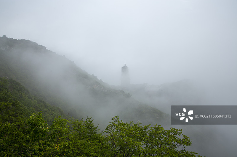 朝阳凤凰山图片素材