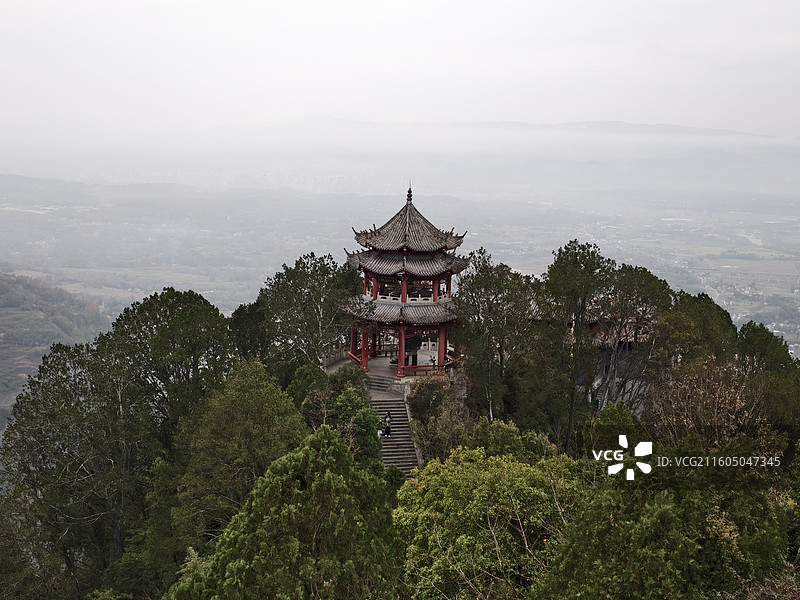 陕西省西乡县午子山风景图片素材