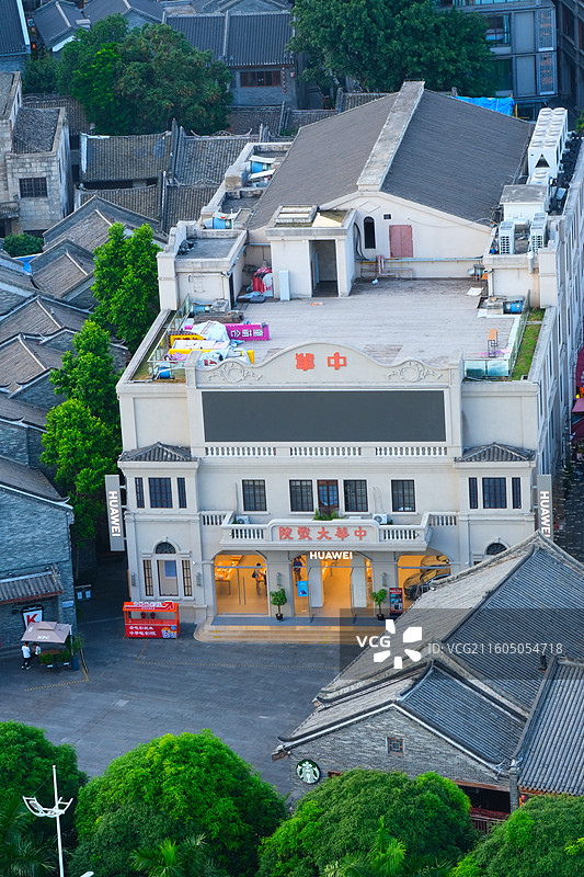 广西南宁江南区城市风光图片素材